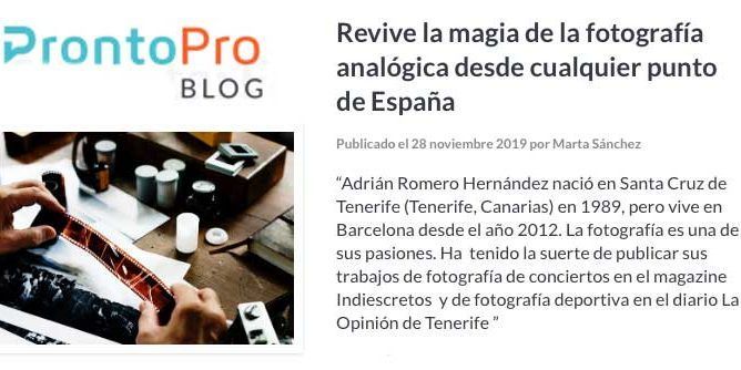 revelab studio entrevista prontopro revelado analogico barcelona