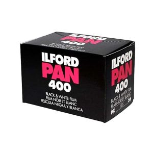 ilford pan 400 35mm 135 black and with film photography carrete