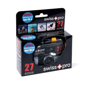 swiss pro sport camara analogica acuatica sumergible 35mm desechable un solo uso donde comprar carretes barcelona