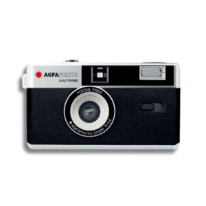 agfa reusable half frame camera negra black agfaphoto 35mm film carrete barcelona online camaras analogicas baratas