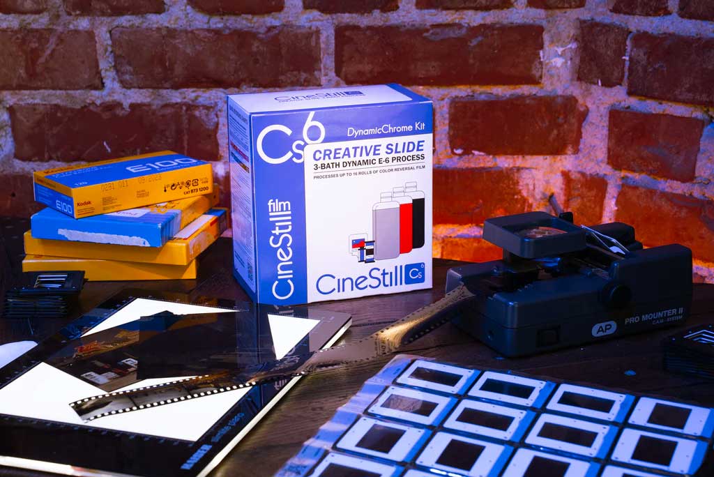 Kit de revelado Cinestill CS6 Creative Slide DynamicChrome Kit (E-6) E6 film revelab studio