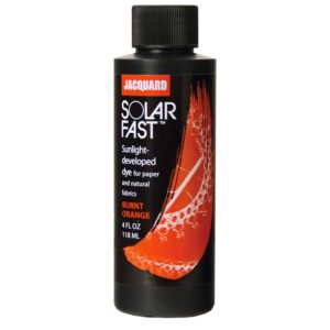 Tinta Solarfast Burnt Orange Jacquard revelab studio