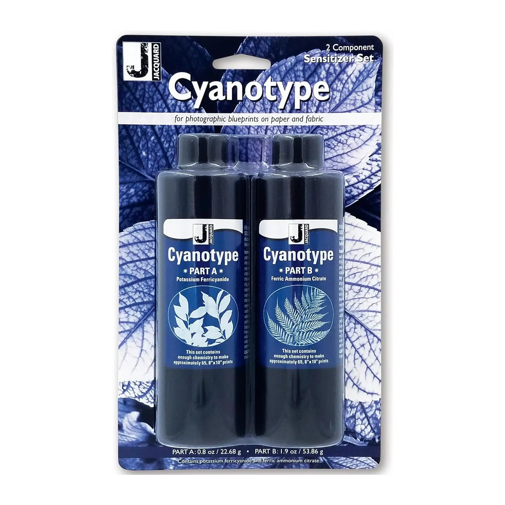 Kit Cinotipia Jacquard en polvo para proceso alternativo de cianotipo