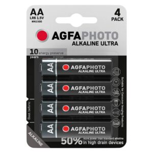 Pilas AA AGFA Alkaline Ultra 1,5v