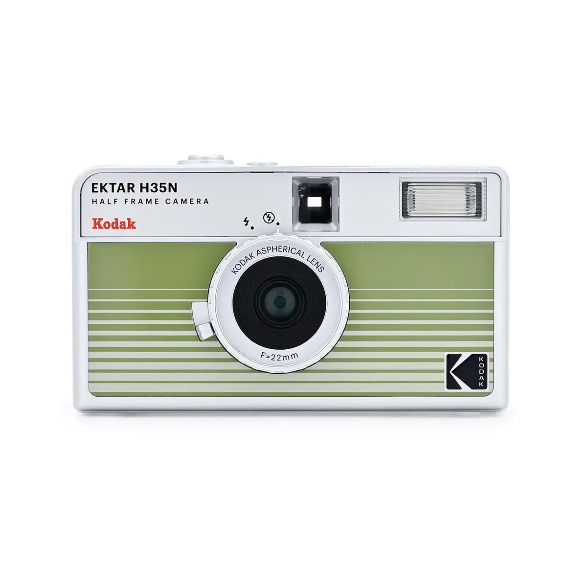 Kodak Ektar H35N Striped Green 35mm half frame camera revelab studio