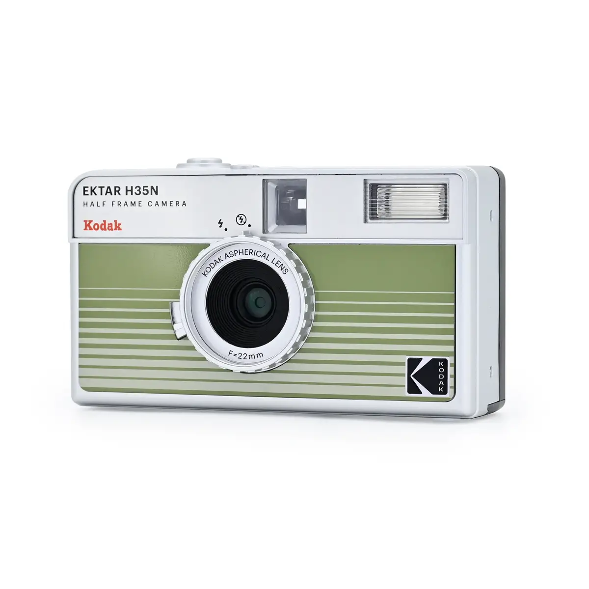 Kodak Ektar H35N Striped Green 35mm half frame camera revelab studio
