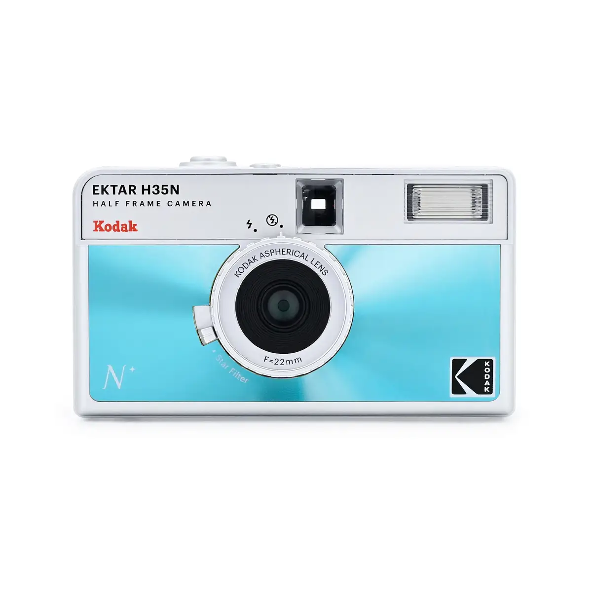 Kodak Ektar H35N Glazed Blue 35mm half frame camera revelab studio