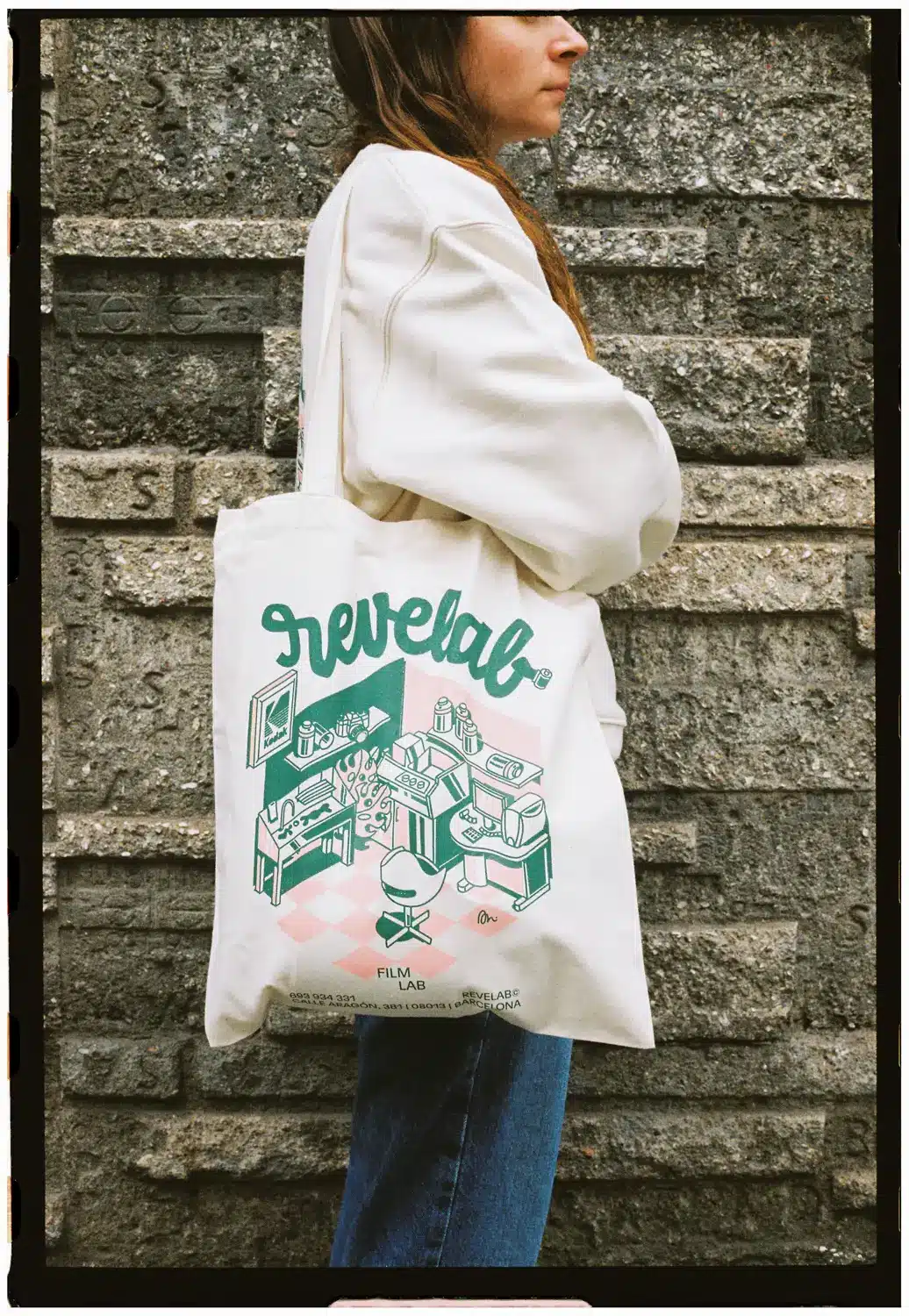 Totebag REVELAB Film Lab x Oscar Medina @medinaoscar REVELAB Studio