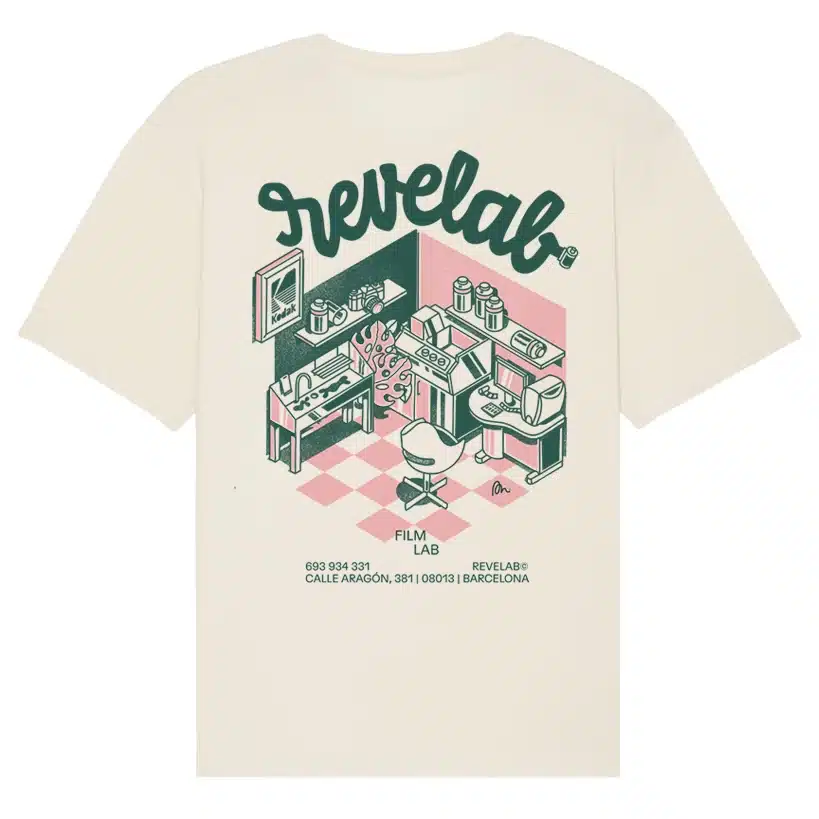 Camiseta REVELAB Film Lab x Oscar Medina @medinaoscar REVELAB Studio