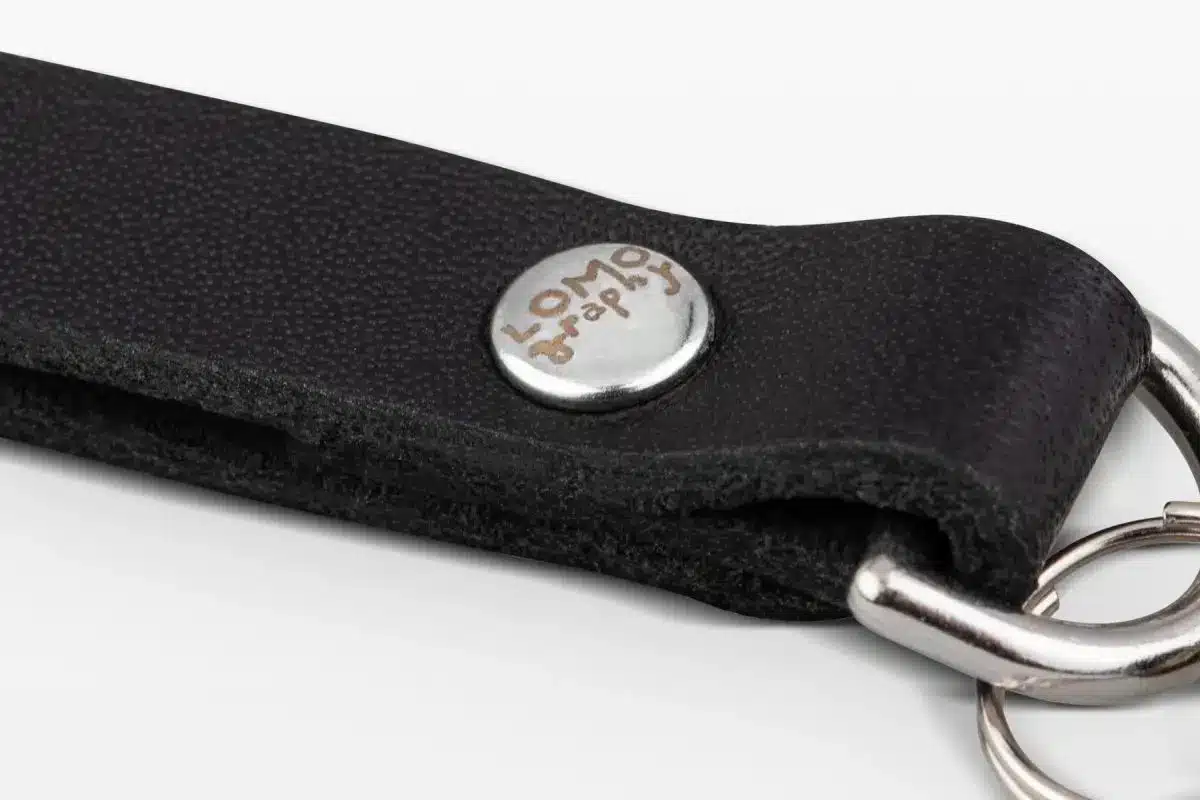 Lomography Black Leather Wrist Strap revelab studio correa para camara analógica film camera