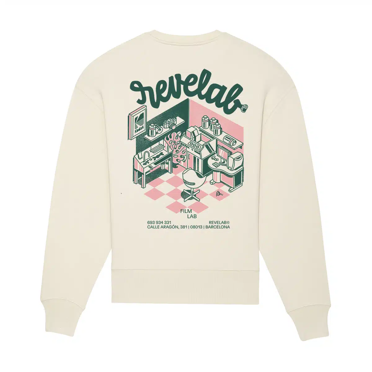 Sudadera REVELAB Film Lab x Oscar Medina @medinaoscar REVELAB Studio