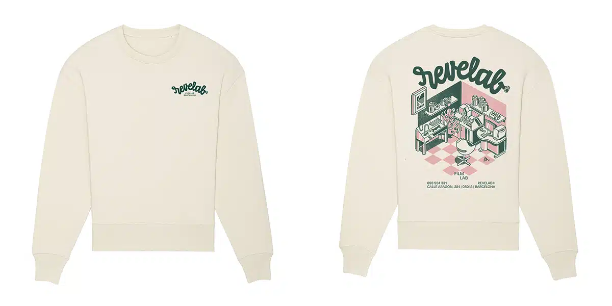 Sudadera REVELAB Film Lab x Oscar Medina @medinaoscar REVELAB Studio