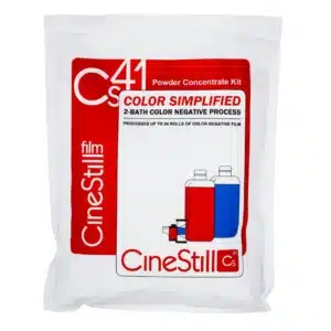 Kit de Revelado C41 Cinestill Color Simplified polvo donde comprar revelado revelar carretes barcelona tienda de fotografía analógica revelab studio