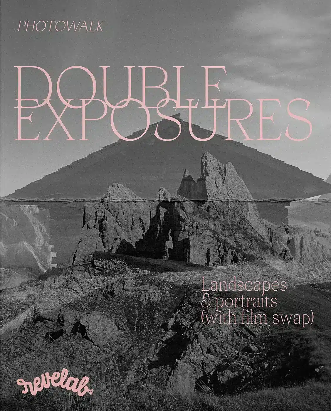Taller de Doble Exposición cómo hacer dobles exposiciones en fotografía analógica REVELAB Studio