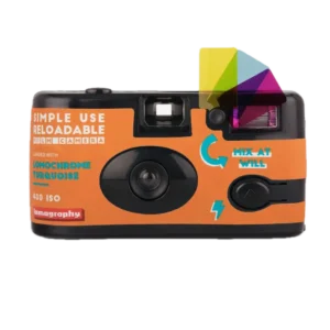 Lomography Simple Use Camera Lomochrome Turquoise Camara un solo uso