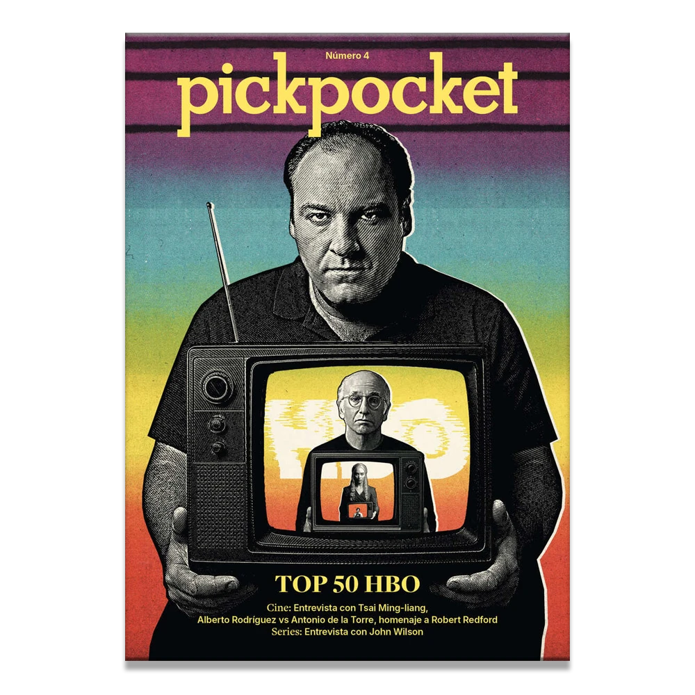 Pickpocket #4 | REVELAB Studio Portada de Pickpocket #4 – Especial HBO, con selección de las 50 mejores series de la plataforma, entrevistas exclusivas y contenido cinematográfico. Disponible en pickpocket.es.