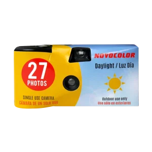 camara desechable novocolor daylight 27exp disposable camera donde comprar revelar un solo uso iso 400 tienda de fotografia barcelona